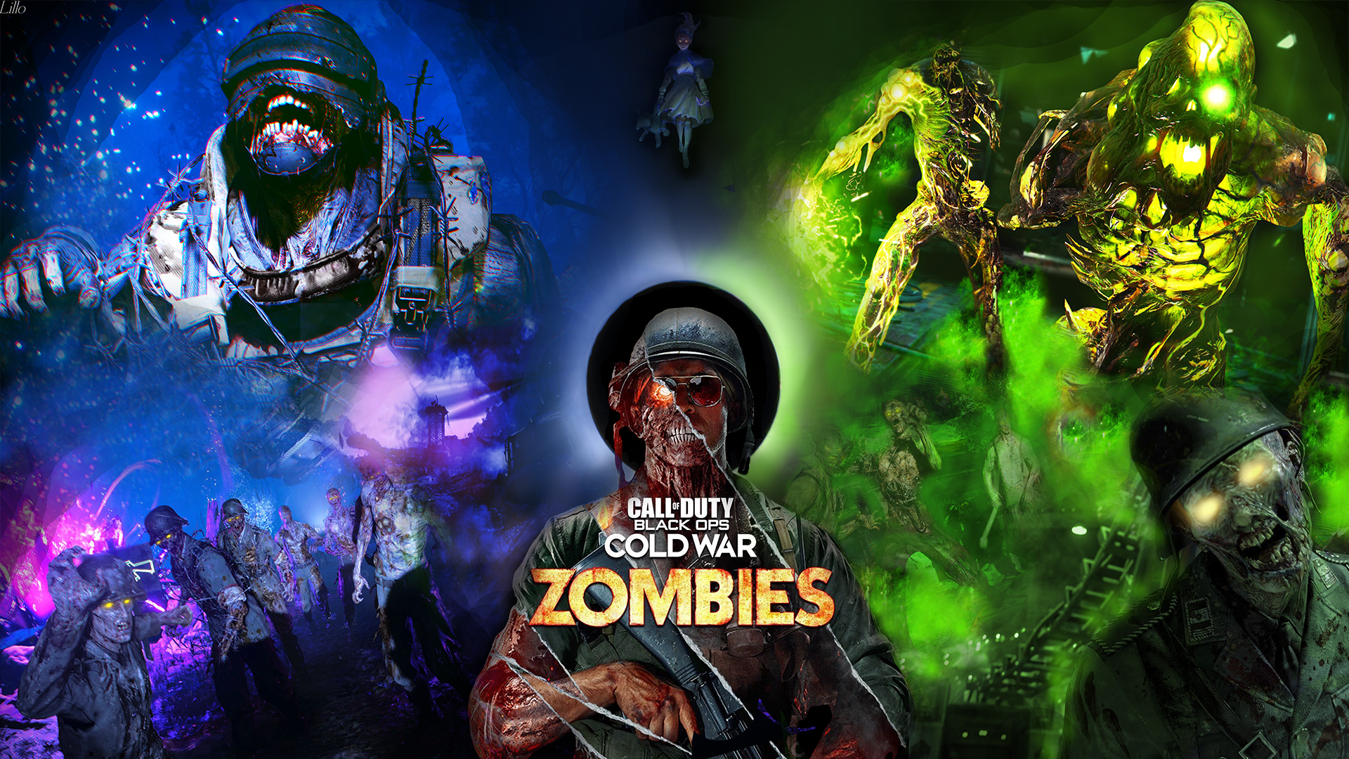 Zombies in Call of Duty Black Ops Cold War Wallpapers