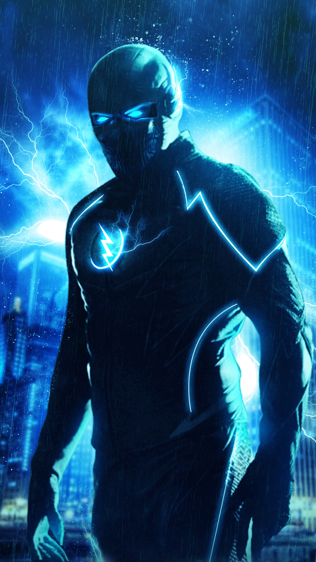 Zoom The Flash Blue Wallpapers