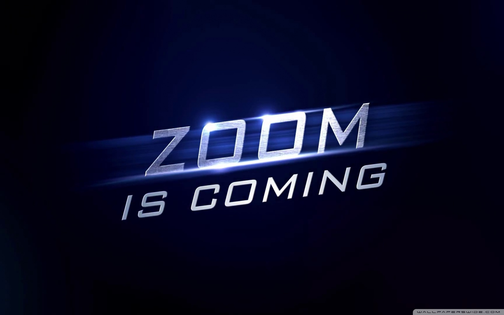 Zoom The Flash Blue Wallpapers