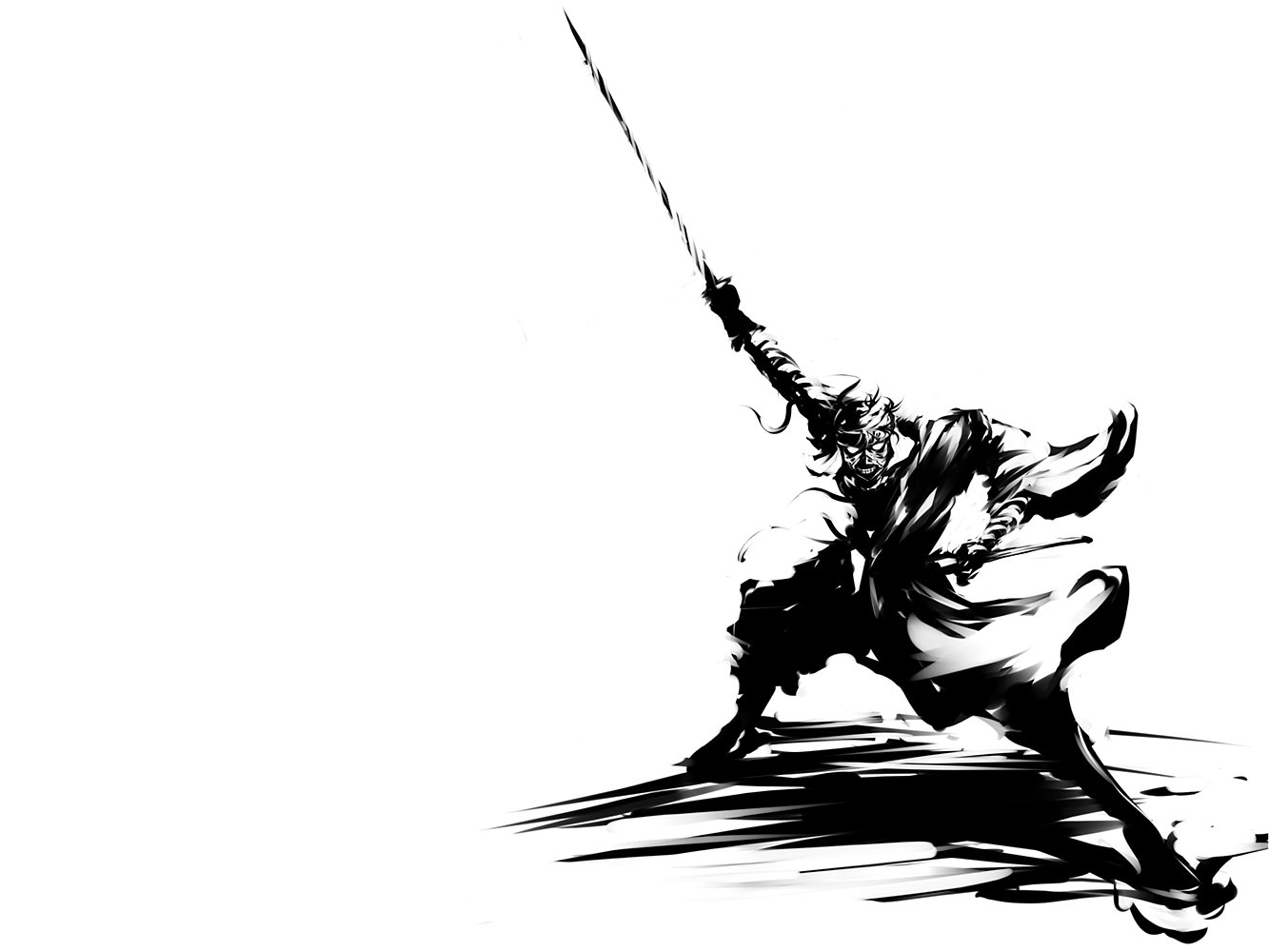 Zoro Black And White Wallpapers